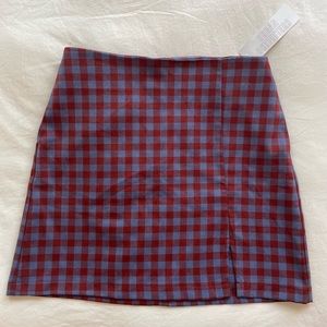 Urban Outfitters Plaid Mini Skirt - NEVER WORN - Tags Attached